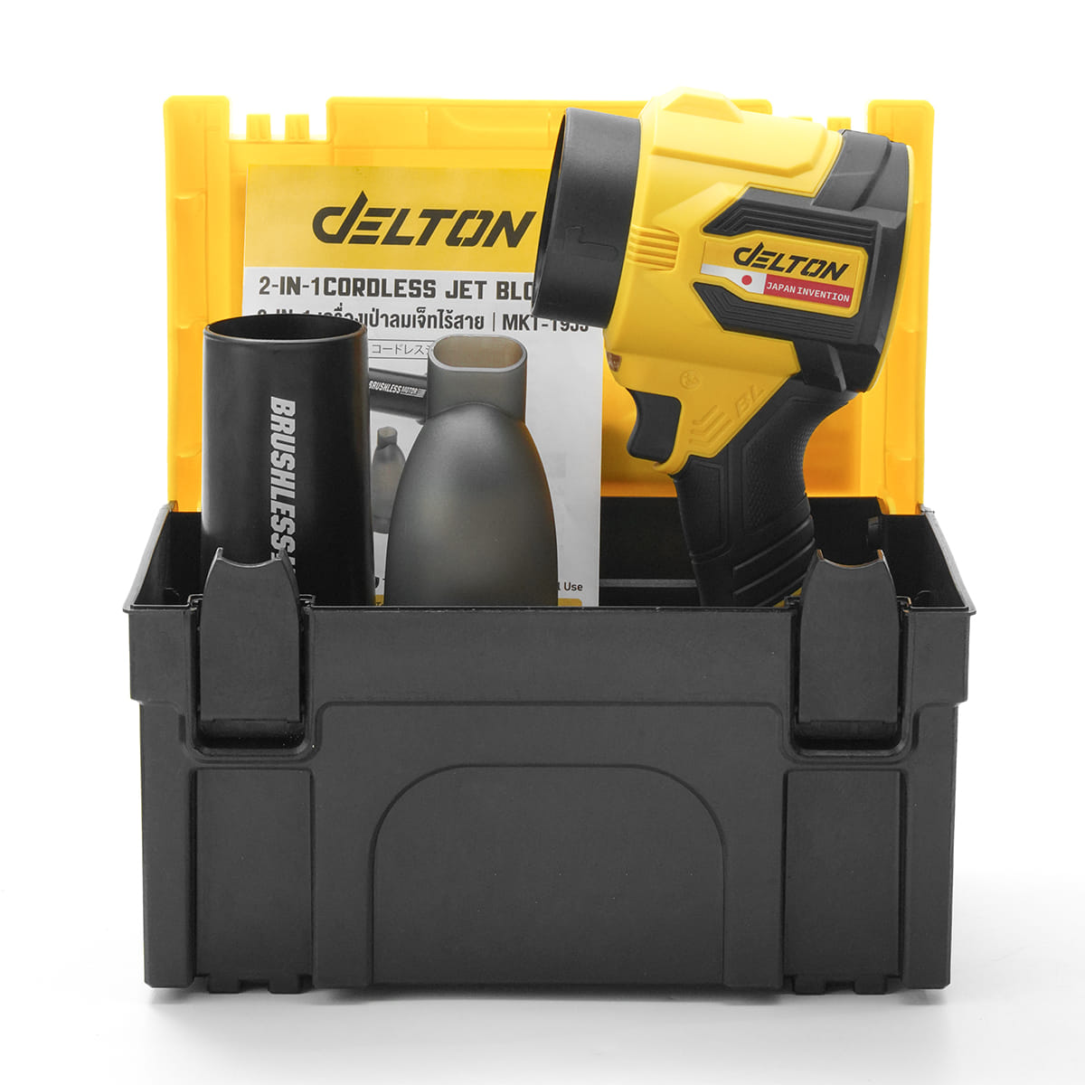 เครื่องเป่าลมไร้สาย (เฉพาะเครื่องเปล่า) DELTON รุ่น MKT-19JJ 20V_7
